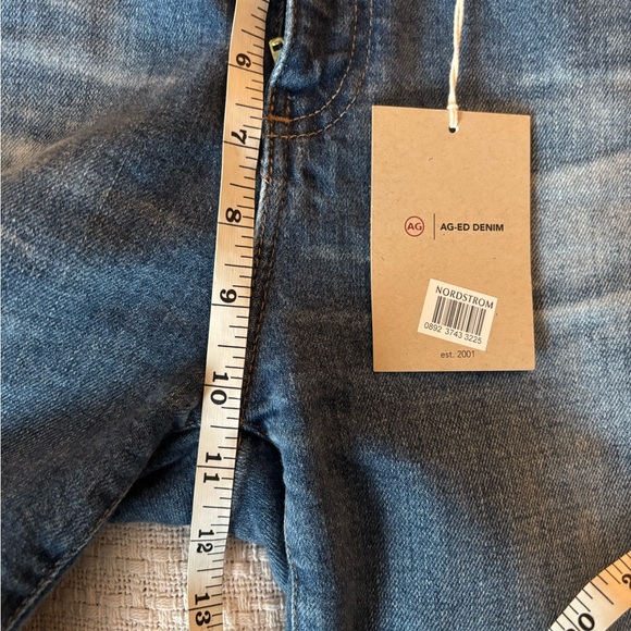 AG AG-ED Saige Denim straight leg crop - Picture 8 of 11